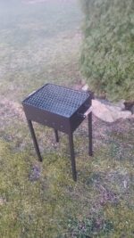 Izturīgs Metāla Dārza Grils (3mm tērauds) – Klasiskais modelis - Image 2